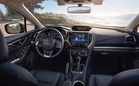 2018 Subaru Crosstrek Subaru Crosstrek Interior, Subaru Crosstrek Accessories, Subaru Suv, Modded Cars, Cars Wallpaper, Cars Uk, Subaru Crosstrek, Interior Pictures, Compact Suv