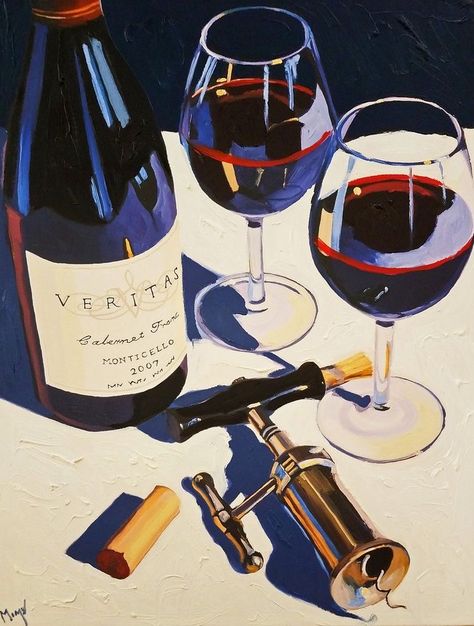 Crossroads Art, Arte Jazz, Wine Painting, Wine Art, Arte Sketchbook, Ap Art, A Level Art, High Art, Art Inspiration Painting