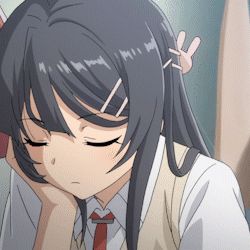 Mai Sakurajima Gif Pfp, Mai Sakurajima Gif, Mai Sakurajima Pfp, Mai San, Discord Nitro, Gif Icons, Pfp Gif, Bunny Girl Senpai, Cute Twitter Headers