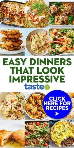 Cheap Impressive Meals, Simple But Tasty Dinners, Easy And Impressive Dinners, Impressive Easy Meals, Simple Impressive Meals, Simple Fancy Dinner Recipes, Easy But Delicious Dinners, Quick Fancy Dinner, Easy Meals To Impress Guests