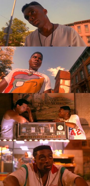 1980s Celebrities, Spike Lee Movies, Movie Frames, Do The Right Thing, Photoshop Pics, Light Film, Film Images, Spike Lee, Movie Shots