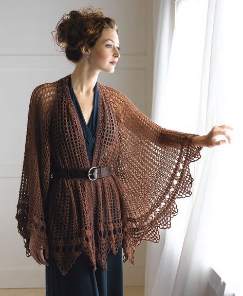 Ravelry: Shimmer Beaded Lace Cape by Kristin Omdahl Hooded Cloak Pattern, Crochet Cape, شال كروشيه, Lace Cape, Crochet Scarf Pattern Free, Crochet Shawls And Wraps, Scarf Crochet Pattern, Crochet Poncho, Irish Crochet