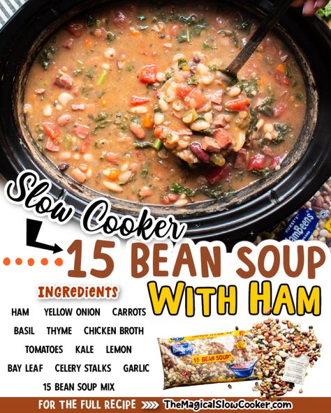 Mixed Bean And Ham Soup Recipes, 15 Bean Ham Bone Soup, 15 Bean Soup With Ham Hocks, Slow Cooker 15 Bean Soup, Crock Pot 15 Bean Soup, 15 Bean Soup Crock Pot Ham, Slow Cooker Ham And Bean Soup, Bean And Ham Soup Crockpot, Ham And Bean Soup Recipes Crockpot