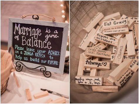 Katie & Jamie – Tucker Swamp DIY Wedding in the Country – Virginia Photographer Tie The Knot Wedding, Jenga Blocks, Wedding Planning Advice, Wedding Planning Tips, Marriage Advice, Plan Your Wedding, Wedding Guest Book, Wedding Tips, Wedding Shower