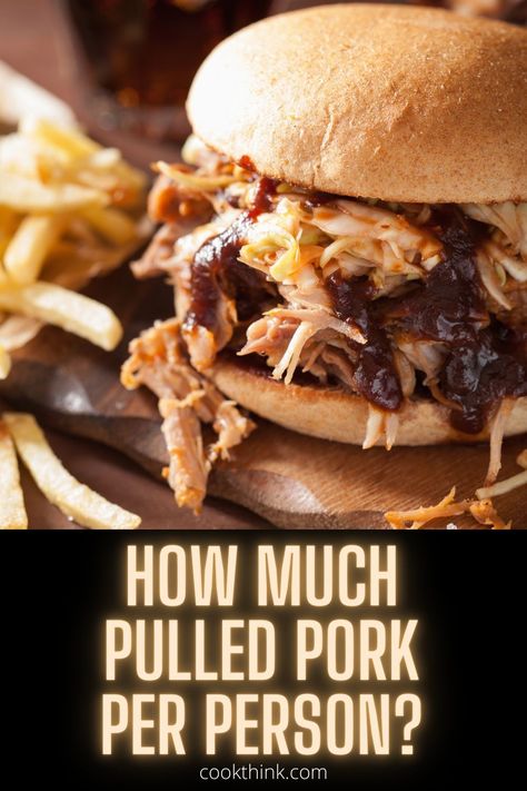 How Much Pulled Pork For 25 People, How Much Pulled Pork For 100 People, Pulled Pork For 50 People, Pulled Pork Wedding Buffet, Coleslaw Recipe For Pulled Pork, Pulled Pork Parfait, Pulled Pork Tenderloin, Homemade Pulled Pork, Bbq Pulled Pork Sandwiches