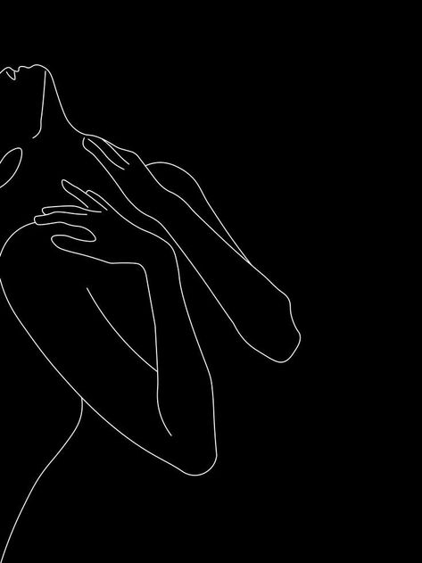 Edgy Line Art, Transférer Des Photos, Black And White Art Drawing, Line Art Design, Art Line, Black And White Art, Outline Art, Art Wallpaper Iphone, Abstract Line Art