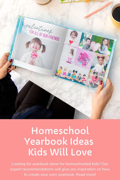 Homeschool Yearbook Ideas, Preschool Yearbook Ideas, Kindergarten Yearbook, Diy Yearbook, Homeschool Yearbook, Preschool Yearbook, Preschool Memory Book, Kindergarten Photos, Mindful Art