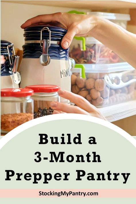 Guide to building a 3-month food supply. Prepper Pantry, Preppers Pantry, Non Perishable Foods, Non Perishable, Emergency Food Supply, Long Term Food Storage, Long Term Storage, Family Eating, Emergency Food