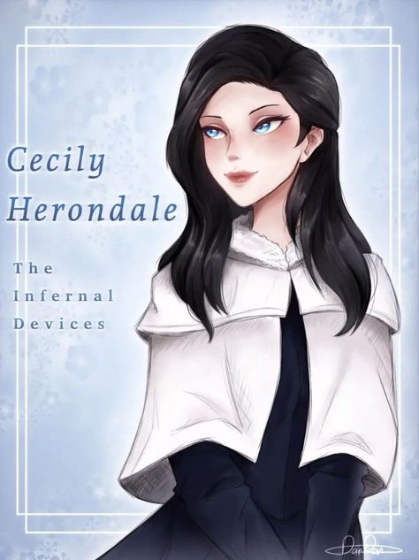 Art by @salty.dandan on Insta Cecily Herondale, More Fanart, Shadowhunters Fanart, Clockwork Princess, Clockwork Angel, Infernal Devices, Shadowhunter Chronicles, The Infernal Devices, Fallen In Love