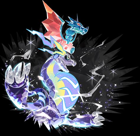 Miraidon Art, Legends Arceus, Mythical Pokemon, Pokemon Pins, Legends And Myths, Type Pokemon, Pokemon Fusion, Pokemon Drawings, Cool Pokemon