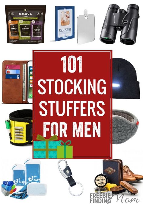 Do you need help finding stocking stuffers for men? Then you’ve come to the right place because here are 101 stocking stuffer ideas for men. You’ll find sporting clothes, sunglasses, headphones, tools, grilling items, and much more. So, whether you are shopping for your husband, boyfriend, brother, father, or friends, you’ll find the perfect stocking stuffers for him. Husband Stocking Stuffers, Stocking Stuffer Ideas For Men, Boyfriend Stocking Stuffers, Cheap Stocking Stuffers, Funny Stocking Stuffers, Stocking Stuffers For Adults, Stocking Stuffers For Teens, Diy Stocking Stuffers, Diy Stockings