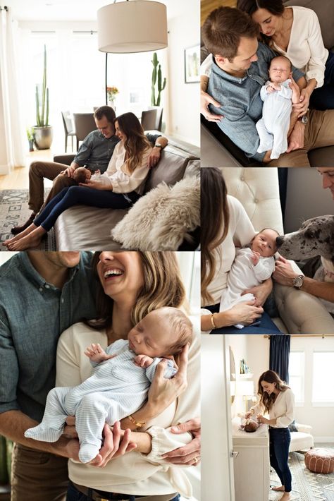 denver lifestyle newborn photos Relaxed Newborn Family Photos, Lifestyle Newborn Photography At Home Natural Light, Living Room Newborn Pictures, Living Room Family Photoshoot, Motherhood Aesthetic, Born Baby Photos, Nursery Photos, Newborn Shoots, Newborn Family Pictures