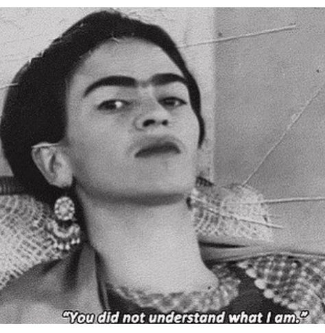 "You did not understand what I am." -Frida Kahlo #fridakahlo #frases #quotes Frida Kahlo Art, Learn Yoga, Hero's Journey, Diego Rivera, Motivational Pictures, Online Yoga, Yoga Videos, Burn Belly Fat, Famous Women