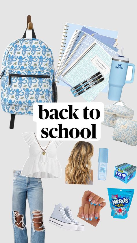 back to school mood board School Mood Board, School Mood, Mood Board, Back To School, Pins, Quick Saves