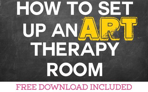 Art Therapy Room, Art Therapist Office, Art Therapy Benefits, Sensory Gardens, Therapy Space, Art Therapy Directives, Inside Art, Student Room, Art Journal Prompts