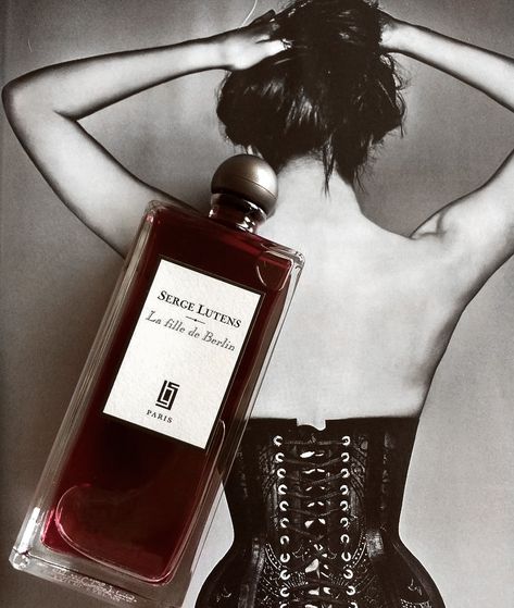 Red perfume aesthetic Serge Lutens, Home Ideas, The Beauty, Diva, Berlin, Lingerie, Beauty, Black