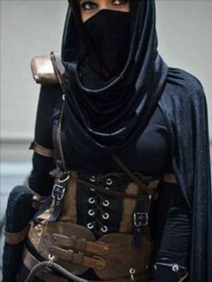 Over 30 Halloween Costumes Ideas for All the Hijabis out There! Moda Steampunk, العصور الوسطى, Futurisme Retro, Post Apocalyptic Fashion, Apocalyptic Fashion, Idee Cosplay, Fantasy Costumes, Fashion Streetwear, Dieselpunk