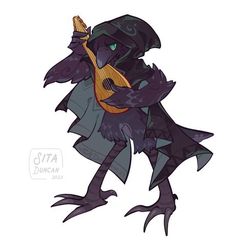 Home / X Kenku Bard, Dnd Bard, Crows Drawing, Dnd Races, Animal Groups, Commissioned Artwork, Dungeons And Dragons Characters, Dnd Art, Freelance Illustrator