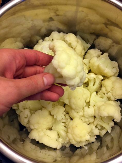 Instant Pot Steamed Vegetables, Steam Vegetables Recipes, Instant Pot Cauliflower, Instant Pot Veggies, Steaming Vegetables, Instant Pot Steam, How To Cook Cauliflower, Cauliflower Recipes Healthy, Multi Cooker Recipes