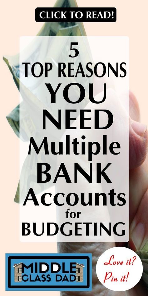 If your family only has a checking and savings account, think again! For true financial success, you need multiple bank accounts for budgeting. There are 5 essential family bank accounts you need! #2 is crucial for your . . . Multiple Bank Accounts, Budgeting 101, Bank Accounts, Family Finance, Budget Planer, Finance Saving, Budget Saving, Savings Plan, Budget Planning