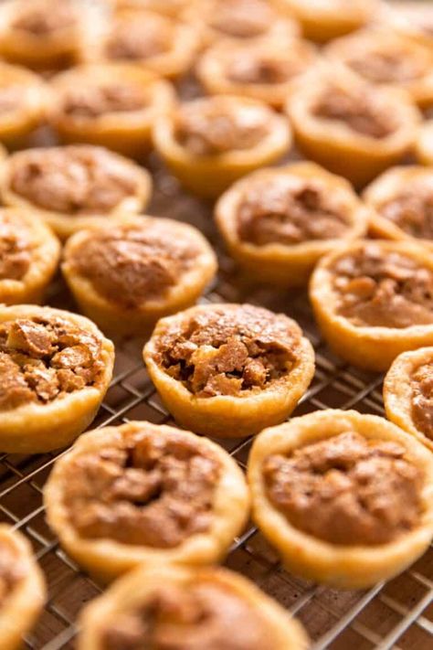 Everyone loves a good piece of pecan pie, but sometimes it can just be too much. That's why these pecan tassies are the perfect bite-size serving! | wyseguide.com #pecans #pie #Christmas Wyze Guide Recipes, Wyseguide Recipes, Wyze Guide, Tassies Recipe, Pecan Tassies, Pie Christmas, Wyse Guide, Pecan Tarts, Thanksgiving 2024