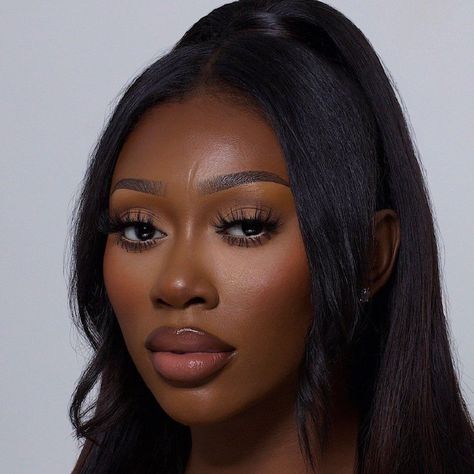 Brown Makeup Looks, Maquillage On Fleek, Brown Girls Makeup, Mekap Mata, Face Charts, Make Up Tutorials, Makeup For Black Skin, Brown Skin Makeup, Soft Glam Makeup