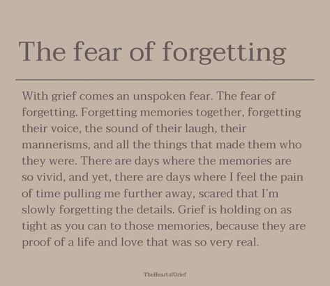 Fear Of Forgetting, Losing You Quotes, Fear Of Losing Someone, Losing People, Losing A Loved One, Losing Someone, The Fear, The Sound, Losing You