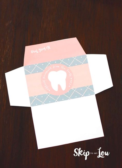 printable envelope Tooth Fairy Envelope Printable Free, Tiny Tooth Fairy Letter Printable Free, Tooth Fairy Envelope, Tooth Fairy Letter Template, Tooth Fairy Note, Free Printable Envelopes, Fairy Diy, Envelope Printable, Tooth Fairy Receipt