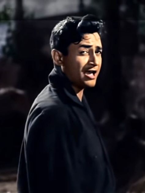 Dev Anand, Vintage Bollywood Aesthetic, Bollywood Retro, Bollywood Aesthetic, Indian Movie, Colour Photo, Bollywood Posters, Vintage Icons, Vintage Bollywood