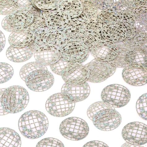 100pcs Glitter Disco Ball Table Confetti, Disco Theme Party Confetti for Bachelorette Party Table Centerpieces Decorations for 70s 80s Hippie Birthday Party Supplies Disco Ball Table, Bachelorette Party Table, 80s Hippie, Hippie Birthday Party, Disco Theme Party, Confetti Theme, Hippie Birthday, Party Table Centerpieces, Disco Theme