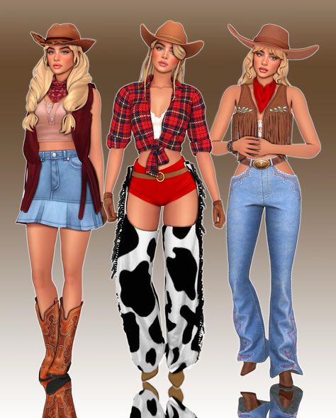 #sims4 #thesims4 #mylittlepony #applejack Sims 4 Ranch Clothes Cc, Cowboy Sims 4 Cc Clothes, Sims 4 Horse Cc Maxis Match, Sims 4 Western Cc Clothes, Sims 4 Cc My Little Pony, Sims 4 Wild West Cc, Cowboy Sims 4 Cc, Sims 4 Cc Horse Riding Clothes, Sims 4 Cc Cowgirl