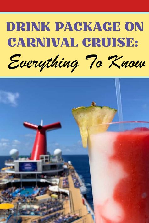 Unveil the ultimate Carnival Cruise experience with the best drinks packages. Toast to your voyage! 🚢🍹 #CarnivalCruise #DrinkPackages #CheersToVacation Carnival Cruise Drinks, Cruise Drinks, Carnival Valor, Carnival Cruise Tips, Carnival Cruises, Best Drinks, Cruise Planning, Carnival Cruise, Cruise Tips