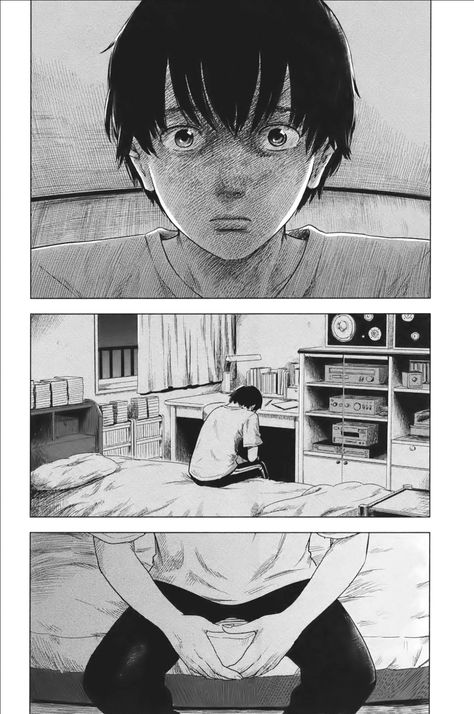 Flowers Of Evil Manga, Shuzo Oshimi, Aku No Hana, Flowers Of Evil, Last Game Manga, Book Illustration Layout, Horror Manga, The Flowers Of Evil, Comic Book Layout