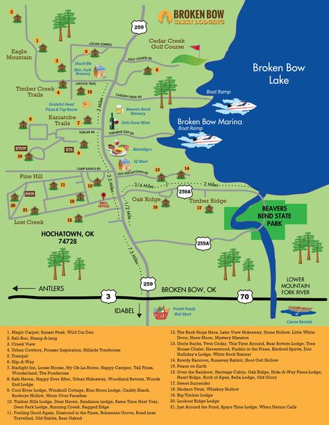 Oklahoma Information - Broken Bow Maps | Broken Bow Cabin Lodging Emo Bachelorette, Broken Bow Oklahoma Cabins, Hochatown Oklahoma, Norris Lake Tennessee, Oklahoma Cabins, Branson Missouri Vacation, Oklahoma Vacation, Broken Bow Cabins, Oklahoma State Parks