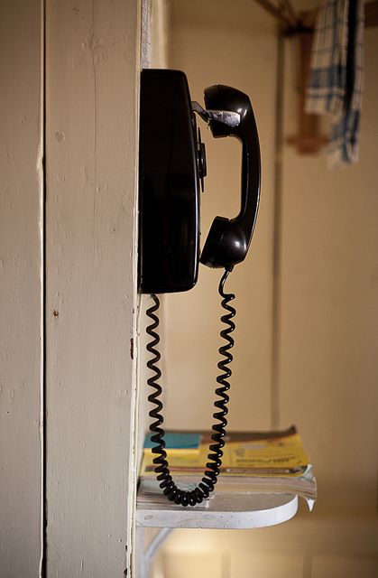 Wall mounted phone--the cord was never quite long enough to have a private conversation Telephone Vintage, Wall Phone, Rotary Phone, Old Phone, Vintage Memory, Wallpaper Collection, Photo Vintage, The Old Days, Sweet Memories