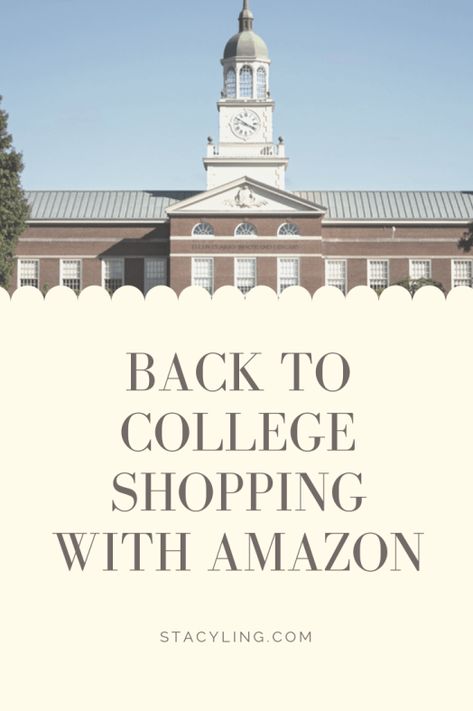 Back to College Shopping With Amazon College Supply List, College Shopping, Prime Movies, College Supplies, First Year Of College, College Tuition, Big Bucks, Back To College, College Students