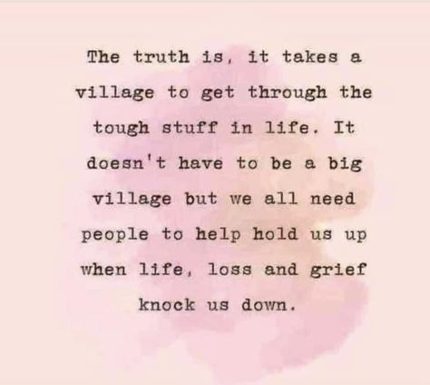 Honest to God truth. You don’t need an enormous village but you will never make it without at least a handful of solid people you can count on. I am thankful each and every day for the people who continuously show up for me and for my children. It is truly a blessing ❤️ #ittakesavillage #itsokaytoaskforhelp #widowlife #friendsarethefamilyyouchoose #knowyourcircle Sympathy Quotes, I Am Thankful, Single Mom, Relationships Love, A Blessing, Show Up, Real Talk, Inspire Me, I Laughed