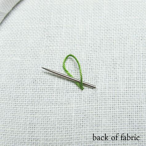 How to Start Embroidery Threads without a Knot: 3 Ways | Craftsy | www.craftsy.com Start Embroidery, Crewel Embroidery Tutorial, Embroidery Patterns Ideas, Crewel Embroidery Kits, Embroidery Threads, Embroidery Stitches Tutorial, Patterns Ideas, Crewel Embroidery, Embroidery Needles