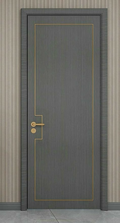 Apartment Modern Bedroom, Modern Bedroom Door Design, Modern Bedroom Door, House Door Design, Security Screen Doors, Flush Door Design, Interior Door Styles, Modern Wooden Doors, House Main Door Design