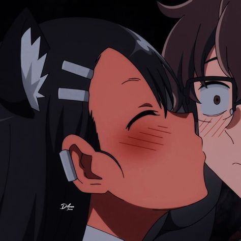 Anime: Don’t Toy with Me, Miss Nagatoro Interracial Art, Miss Nagatoro, Walpapers Cute, Duos Icons, Black Cartoon Characters, Black Anime Characters, Cute Anime Profile Pictures, Anime Reccomendations, Cute Couple Art