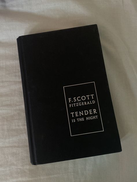 Tender Is The Night Book, Tender Is The Night, Night Book, Literature, Books To Read, Reading, Books