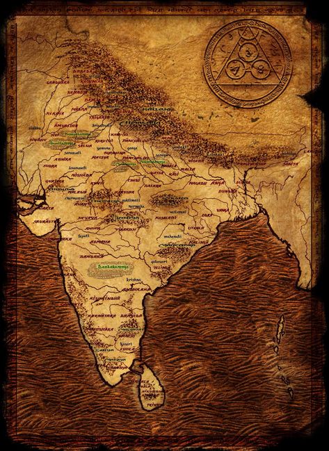 Ancient India Map, Ancient Kingdom, India Map, Story Teller, Vintage India, Ancient India, 12th Century, Destiny, Vintage World Maps