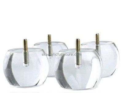 China perspex manufacturer custom acrylic furniture legs sofa feet AL-045 Couch Cabinet, Clear Furniture, Plexiglass Table, Clear Coffee Table, Sofa Feet, Lucite Chairs, Lucite Furniture, Clear Chairs, Lucite Coffee Tables