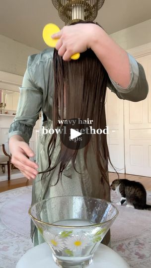 3.7M views · 346K reactions | a few tips to help you with the bowl method ✨

I’ve been posting some upright routine videos lately, but did you know those take me just as long as the bowl method?!

I know the bowl method seems so complicated, but it really is such an easy way to style your hair and get FANTASTIC results 🫶✨

If you’ve been on the fence about trying it, maybe give it a go this week!! You might just be surprised ✨

I used my favorite affordable products from @notyourmothers for this video:
- Curl Talk Curl Cream
- Curl Talk Hard Hold Gel
- Curl Talk Mousse

🫶✨

#wavyhair #wavyhairroutine #bowlmethod #2ahair #2bhair #wavyhairtips | Sophie Marie | Hozier · Too Sweet Curly Hair Routine Bowl Method, Bowl Hair Method, Bowl Curly Hair Method, Curly Bowl Method, Curl Bowl Method, Bowl Curl Method, How To Curl Really Long Hair, Wavy Hair Bowl Method, The Bowl Method Curly Hair