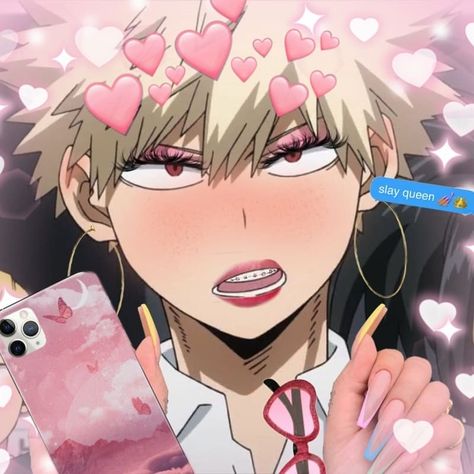 It speak for itself x3 Girly Anime, Mha Boys, Hello Kitty Wallpaper Hd, Deku Boku No Hero, Anime Nails, Slayer Meme, Bakugo Katsuki, Anime Muslim, Anime Funny Moments