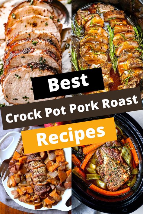 TOP 12 CROCK POT PORK ROAST RECIPES FOR SLOW-COOKED DELIGHTS Pork Crockpot Recipes Roasts, Pork Sirloin Crock Pot Recipes, Pork Bottom Roast Crock Pot, Pork Sirloin Tip Roast Crock Pot, Crock Pot Pork Steak Recipes, Sirloin Pork Roast Recipes Crock Pot, Pork Picnic Roast Recipes Crock Pots, Crockpot Pork Sirloin Roast, Pork Shoulder Blade Roast Crock Pot