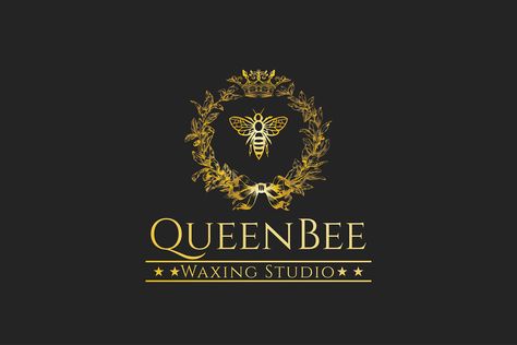 We have designed a logo for one of our client's company named "Queen Bee Waxing Studio"  Click Here for order : www.logoexpert01.com  Logo, logo design, logo designer, business logo, branding, Creative, Graphic, Designing, Business, Luxury, Elegant, logoexpert01 ,fiverr Queen Bee Logo Design, Queen Bee Logo, Waxing Studio, Medi Spa, Esthetician Room Decor, Bee Logo, Desert Aesthetic, Cybercore Aesthetic, Honey Brand