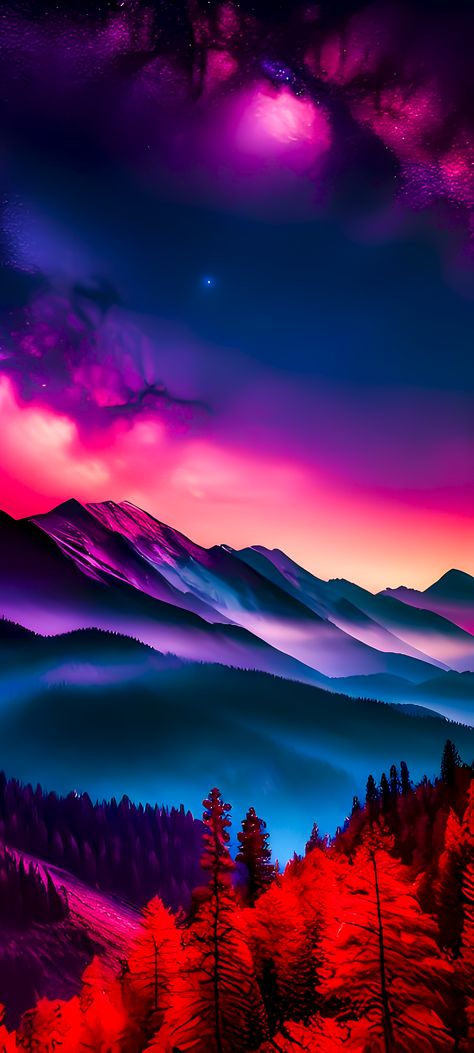 Deep Mountain by Hk3ToN Inspirational Backgrounds, Wallpaper Iphone Love, Wallpaper Instagram, Hipster Wallpaper, Funny Wallpaper, City Wallpaper, Apple Wallpaper, Pretty Wallpapers Backgrounds, Art Nature