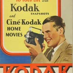 Poster - 'Better Snapshots are Easier Now with New Body-Release Kodaks', 1930s Camera Ads, Colour Poster, Advertising Slogans, Kodak Camera, Poster Advertising, Classic Camera, Kodak Black, Advertising Material, History Of Photography