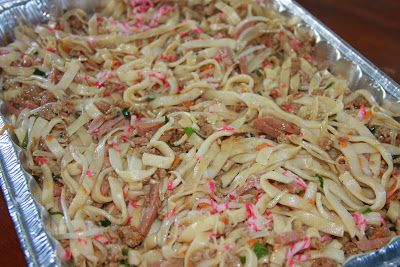 Hawaiian Chow Fun Recipe, Chow Fun Noodles, Chow Fun Recipe, Ono Kine Recipes, Chow Fun, Hawaiian Recipes, Hawaiian Dishes, Hawaii Food, Potluck Dishes